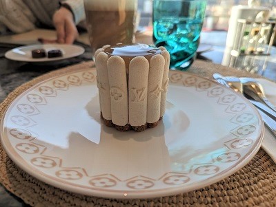 パリ ルイヴィトン チョコレート ダミエ ミルク1個+ダーク1個 計